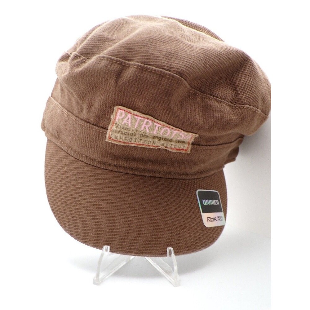 Reebok Women's Patriots Expedition Army Cap Brown Adjustable Cadet Hat